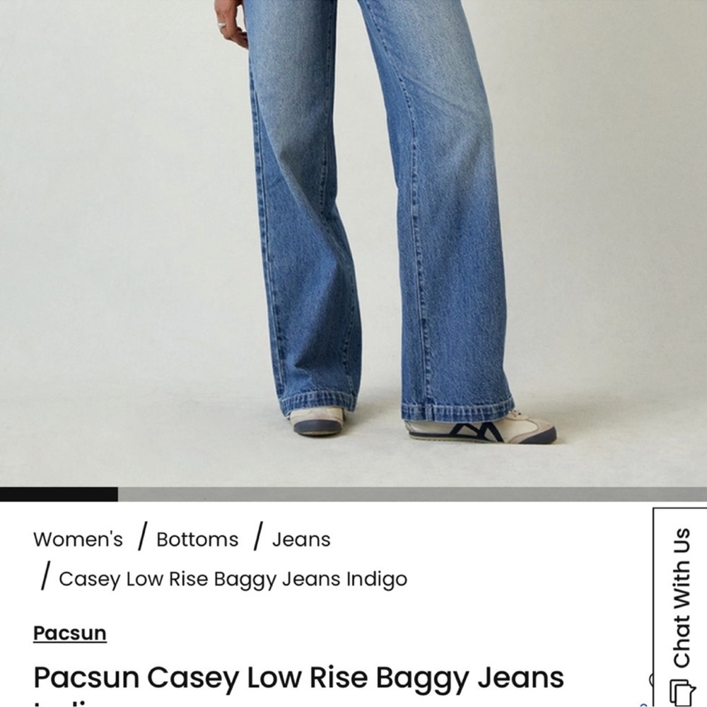 PacSun Indigo size 22P FITS LIKE 23R CASEY JEANS